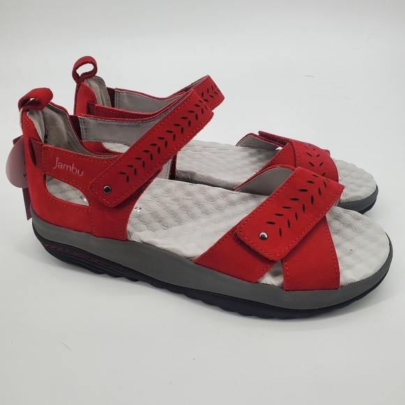 Jambu Sadona leather comfort sandals women's size 7.5 M new - Picture 2 of 9